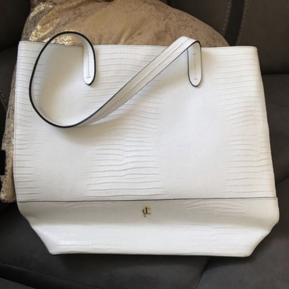 Juice couture white designer handbag